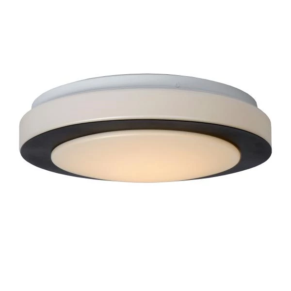 Lucide DIMY - Flush ceiling light Bathroom - Ø 28,6 cm- LED 3 StepDim - 1x12W 3000K - IP21 - Black - detail 3